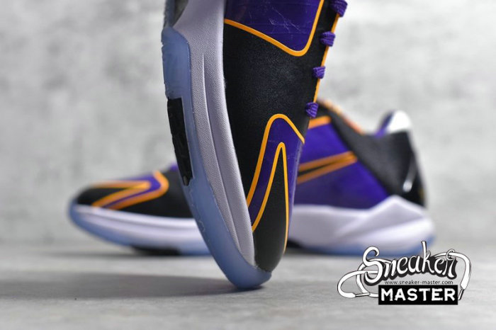 NIKE KOBE 5 PROTRO LAKERS COURT PURPLE/BLACK-UNIVERSITY GOLD CD4991-500