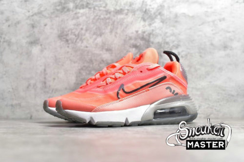 NIKE AIR MAX 2090 BLEACHED CORAL LAVA GLOW/BLACK/FLASH CRIMSON CT7698-600