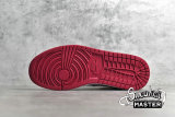 NIKE AIR JORDAN 1 MID NOBLE RED BLACK/WHITE/NOBLE RED 554724-066