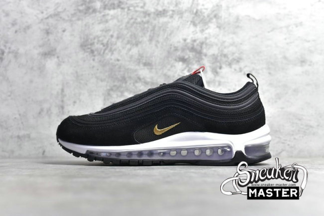 NIKE AIR MAX 97 QS OLYMPICS RINGS BLACK/METALLIC GOLD/WHITE CI3708-001