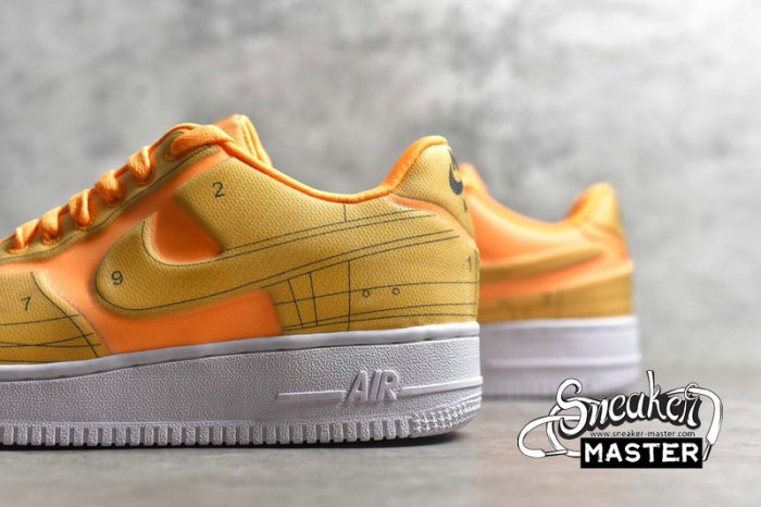 NIKE AIR FORCE 1 LOW 07 LX LASER ORANGE/SUMMIT WHITE/SUMMIT WHITE CI3445-800