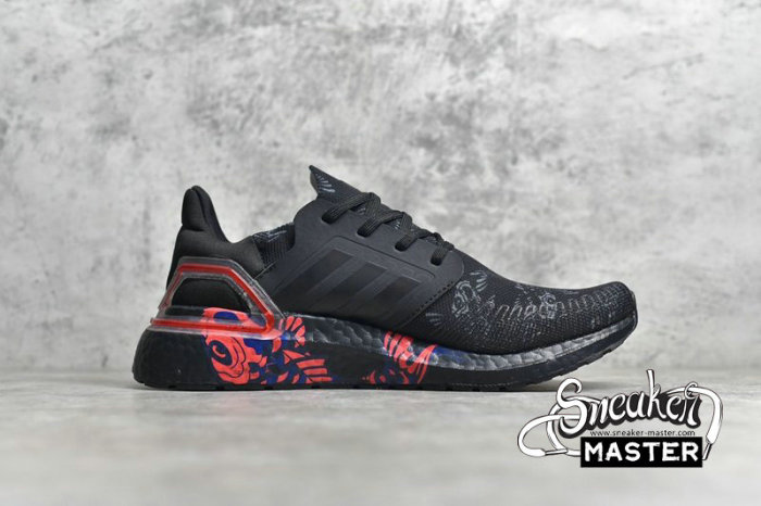 ADIDAS ULTRABOOST 20 J CHINESE NEW YEAR CORE BLACK/CORE BLACK/SCARLET FW5677