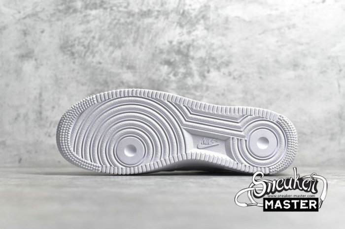 NIKE AIR FORCE 1 LOW IRIDESCENT SWOOSH WHITE/WHITE-WHITE CJ1646-100