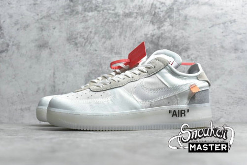 NIKE AIR FORCE 1 LOW THE TEN X OFF-WHITE WHITE/WHITE-SAIL AO4606-100