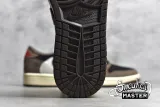 NIKE AIR JORDAN 1 LOW MOCHA X TRAVIS SCOTT BLACK/DARK MOCHA-UNIVERSITY RED-SAIL CQ4277-001