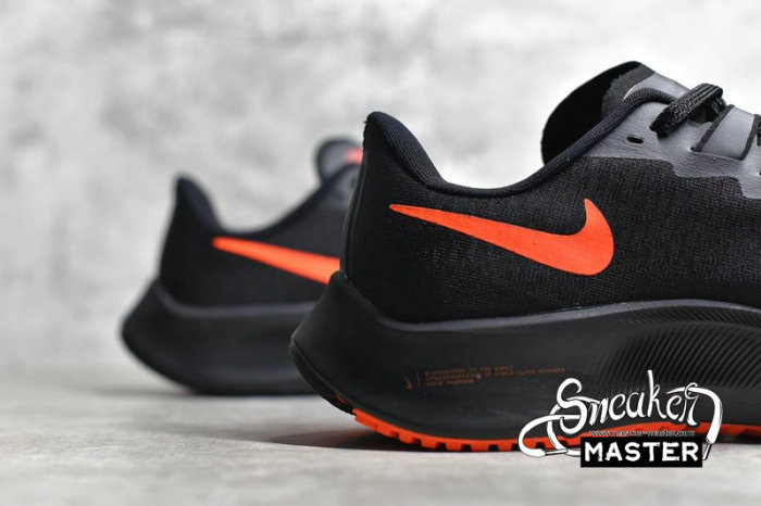 NIKE AIR ZOOM PEGASUS 37 BLACK/ORANGE/BLACK BQ9646-061