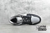 NIKE AIR JORDAN 1 LOW BLACK/BLACK/LIGHT SMOKE GREY/WHITE 553558-039