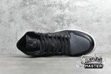 NIKR AIR JORDAN 1 RETRO MID GS BLACK/DARK GREY-SUMMIT WHITE 554725-041