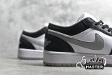 NIKE AIR JORDAN 1 LOW BLACK/BLACK/LIGHT SMOKE GREY/WHITE 553558-039