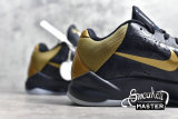 NIKE ZOOM KOBE 5 BIG STAGE AWAY BLACK/METALLIC GOLD-WHITE 386429-008