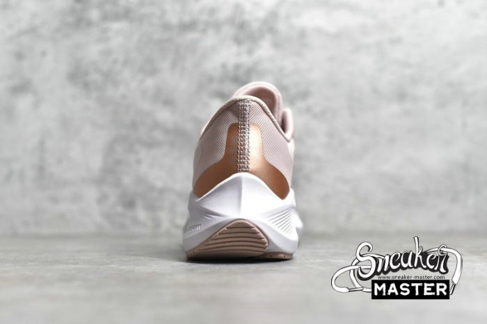 NIKE AIR ZOOM WINFLO 7 PINK ROSE/WHITE/BRONZE CJ0302-601