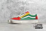 VANS OLD SKOOL 36 DX ANAHEIM FACTORY OG RED/OG EMERALD-YELLOW VN0A38G2XFM