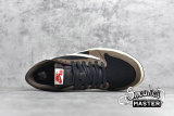 NIKE AIR JORDAN 1 LOW MOCHA X TRAVIS SCOTT BLACK/DARK MOCHA-UNIVERSITY RED-SAIL CQ4277-001