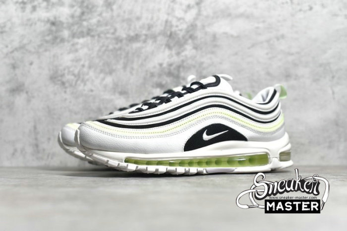 NIKE AIR MAX 97 SUMMIT WHITE/SUMMIT WHITE/BARELY VOLT 921733-105