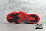 NIKE AIR JORDAN 11 RETRO LOW CONCORD-BRED WHITE/UNIVERSITY RED/BLACK/TRUE RED AV2187-160
