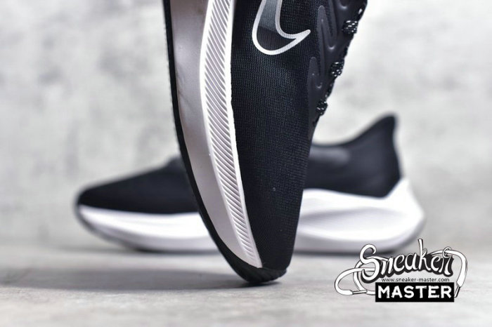 NIKE ZOOM WINFLO 7 BLACK/WHITE/ANTHRACITE CJ0291-005