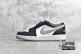 NIKE AIR JORDAN 1 LOW BLACK/BLACK/LIGHT SMOKE GREY/WHITE 553558-039