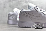 NIKE AIR JORDAN 1 LOW GS WHITE/WHITE-AURORA GREEN-SOAR 554723-101