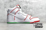 NIKE PAUL RODRIGUEZ X DUNK HIGH PREMIUM SB BOXING WHITE/UNIVERSITY RED/GREEN CT6680-100