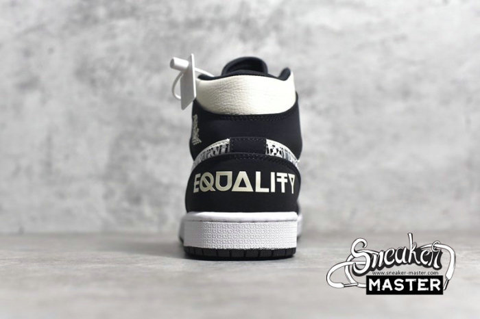 NIKE AIR JORDAN 1 MID MELO SE EQUALITY BLACK/BLACK-SAIL-WOLF GREY 852542-010