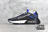 NIKE AIR MAX 2090 BLACK/BLUE/WHITE-REFLECT SILVER CT7695-007