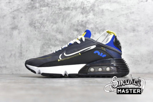 NIKE AIR MAX 2090 BLACK/BLUE/WHITE-REFLECT SILVER CT7695-007