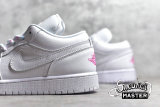 NIKE AIR JORDAN 1 LOW GS WHITE/WHITE-AURORA GREEN-SOAR 554723-101