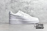 NIKE AIR FORCE 1 LOW REFLECTIVE SWOOSH WHITE/WHITE/BLACK CV3039-100