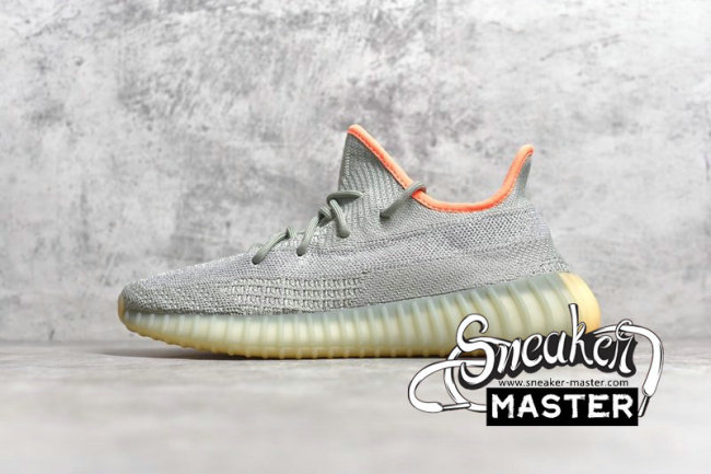ADIDAS YEEZY BOOST 350 V2 DESERT SAGE DESERT SAGE/LIGHT GREY/ORANGE FX9035