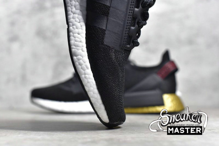 ADIDAS NMD_R1 V2 SHOES CORE BLACK/CORE BLACK/GOLD METALLIC FW5327