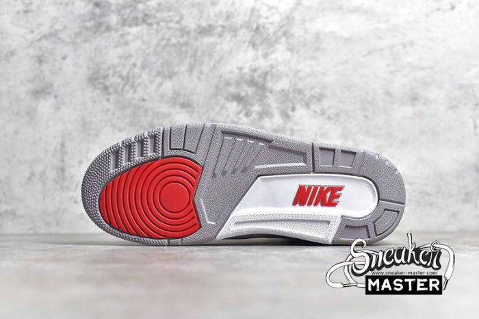 NIKE AIR JORDAN 3 RETRO NRG JTH WHITE/FIRE RED-CEMENT GREY-BLACK AV6683-160
