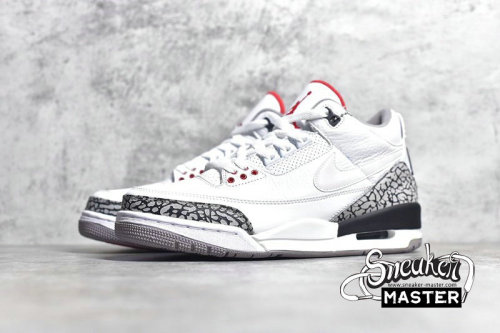 NIKE AIR JORDAN 3 RETRO NRG JTH WHITE/FIRE RED-CEMENT GREY-BLACK AV6683-160
