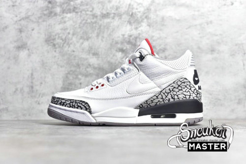 NIKE AIR JORDAN 3 RETRO NRG JTH WHITE/FIRE RED-CEMENT GREY-BLACK AV6683-160