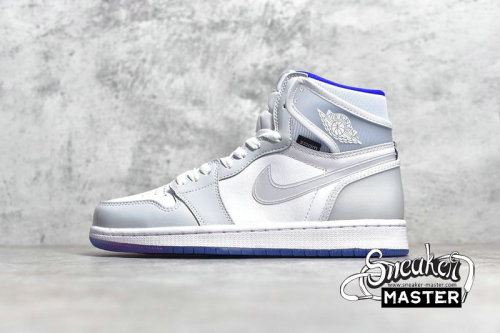 NIKE AIR JORDAN 1 RETRO HIGH ZOOM WHITE RACER BLUE WHITE/RACER BLUE-WHITE CK6637-104