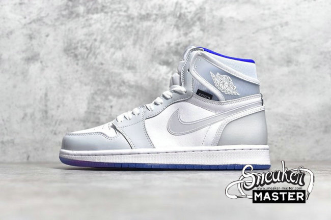 NIKE AIR JORDAN 1 RETRO HIGH ZOOM WHITE RACER BLUE WHITE/RACER BLUE-WHITE CK6637-104