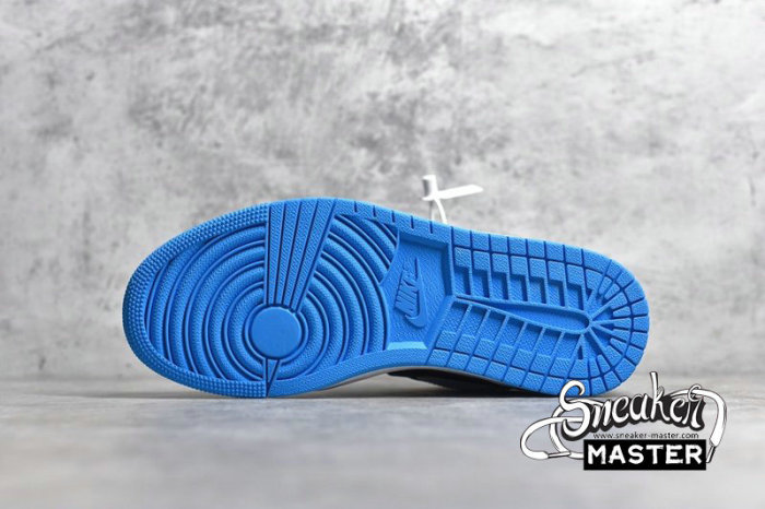 NIKE AIR JORDAN 1 LOW SE BLACK/BLACK/LASER BLUE/WHITE CK3022-004