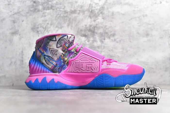 NIKE KYRIE 6 PRE-HEAT COLLECTION TOKYO PINK/MULTI-COLOR/MULTI-COLOR CQ7634-601