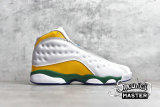 NIKE AIR JORDAN 13 RETRO PLAYGROUND PS WHITE/BLACK-COURT PURPLE-TOTAL ORANGE-PINE GREEN CV0808-158