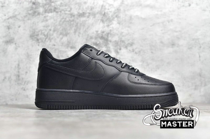NIKE AIR FORCE 1 LOW X SUPREME BOX LOGO BLACK/BLACK-RED CU9225-001