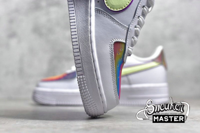 NIKE AIR FORCE 1 LOW EASTER WHITE/BARELY VOLT/HYPER BLUE CW0367-100