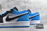 NIKE AIR JORDAN 1 LOW SE BLACK/BLACK/LASER BLUE/WHITE CK3022-004