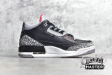 NIKE AIR JORDAN 3 RETRO OG BLACK CEMENT 2018 BLACK/CEMENT GREY-WHITE-FIRE RED 854262-001