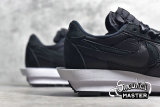 NIKE SACAI X LDWAFFLE BLACK NYLON BLACK/BLACK/WHITE BV0073-002