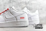 NIKE AIR FORCE 1 LOW X SUPREME BOX LOGO WHITE/WHITE/RED CU9225-100