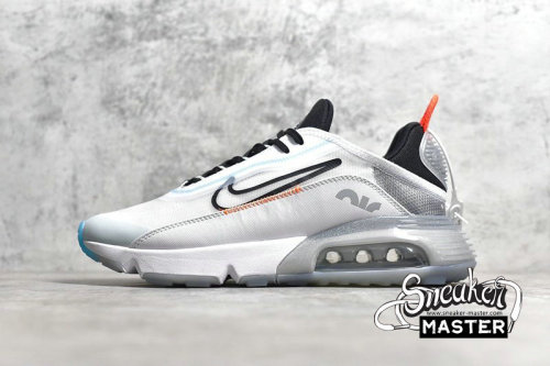 NIKE AIR MAX 2090 WHITE/BLACK-BLUE-ORANG CQ7630-101
