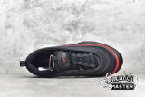 NIKE AIR MAX 97 VALENTINES DAY BLACK/METALLIC SILVER/UNIVERSITY RED CU9990-001
