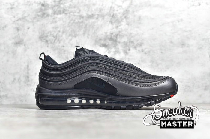 NIKE AIR MAX 97 BLACK/ANTHRACITE-METALLIC HEMATITE-DARK GREY 921826-005