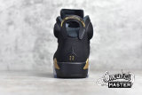 NIKE AIR JORDAN 6 DEFINING MOMENTS BLACK/METALLIC GOLD CT4954-007