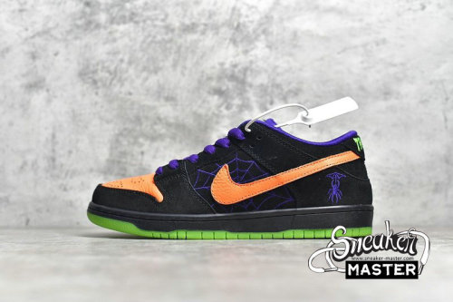 NIKE DUNK LOW SB NIGHT OF MISCHIEF BLACK/TOTAL ORANGE-COURT PURPLE-VOLT BQ6817-006