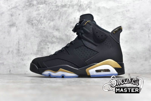 NIKE AIR JORDAN 6 DEFINING MOMENTS BLACK/METALLIC GOLD CT4954-007